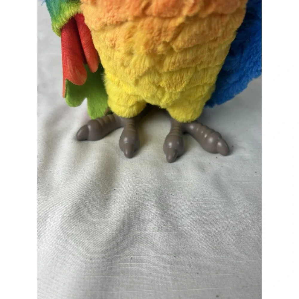Hasbro Parrot FurReal Friends Rock-A-Too Show Bird Interactive Talking Plush